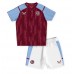 Aston Villa Barnkläder Hemma matchtröja till baby 2023-24 Kortärmad (+ Korta byxor) Billigt